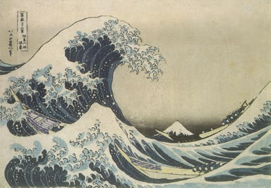 Gran ola de Hokusai
